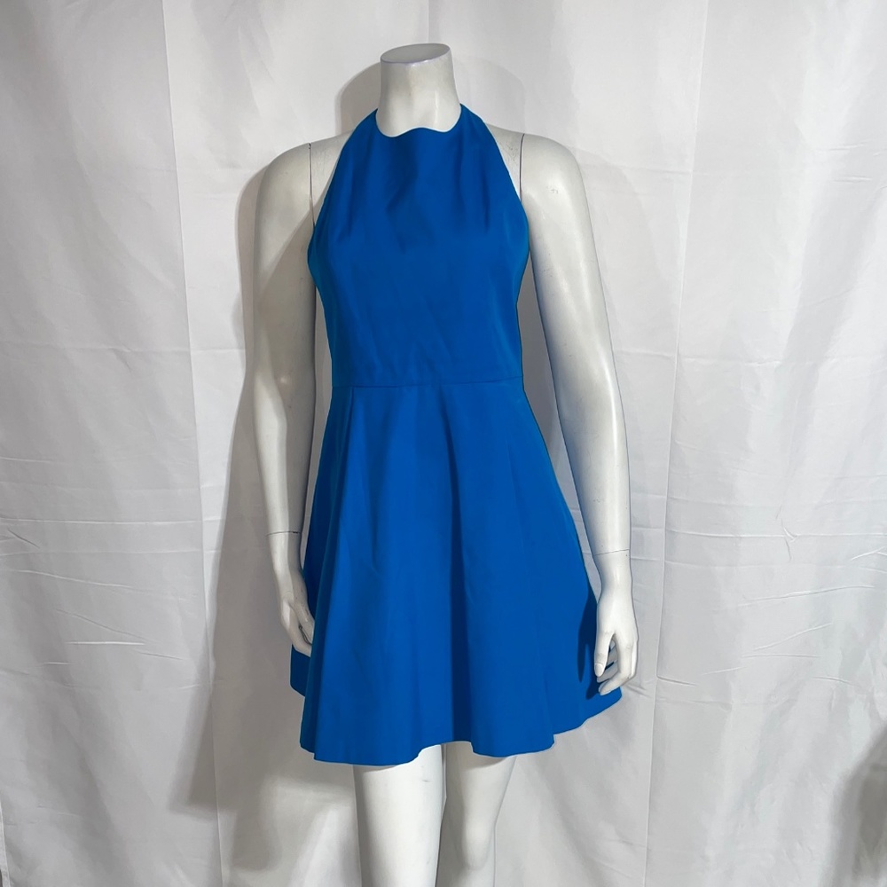 Alice + Olivia Racerback Crew Neck Mini Dress Size S